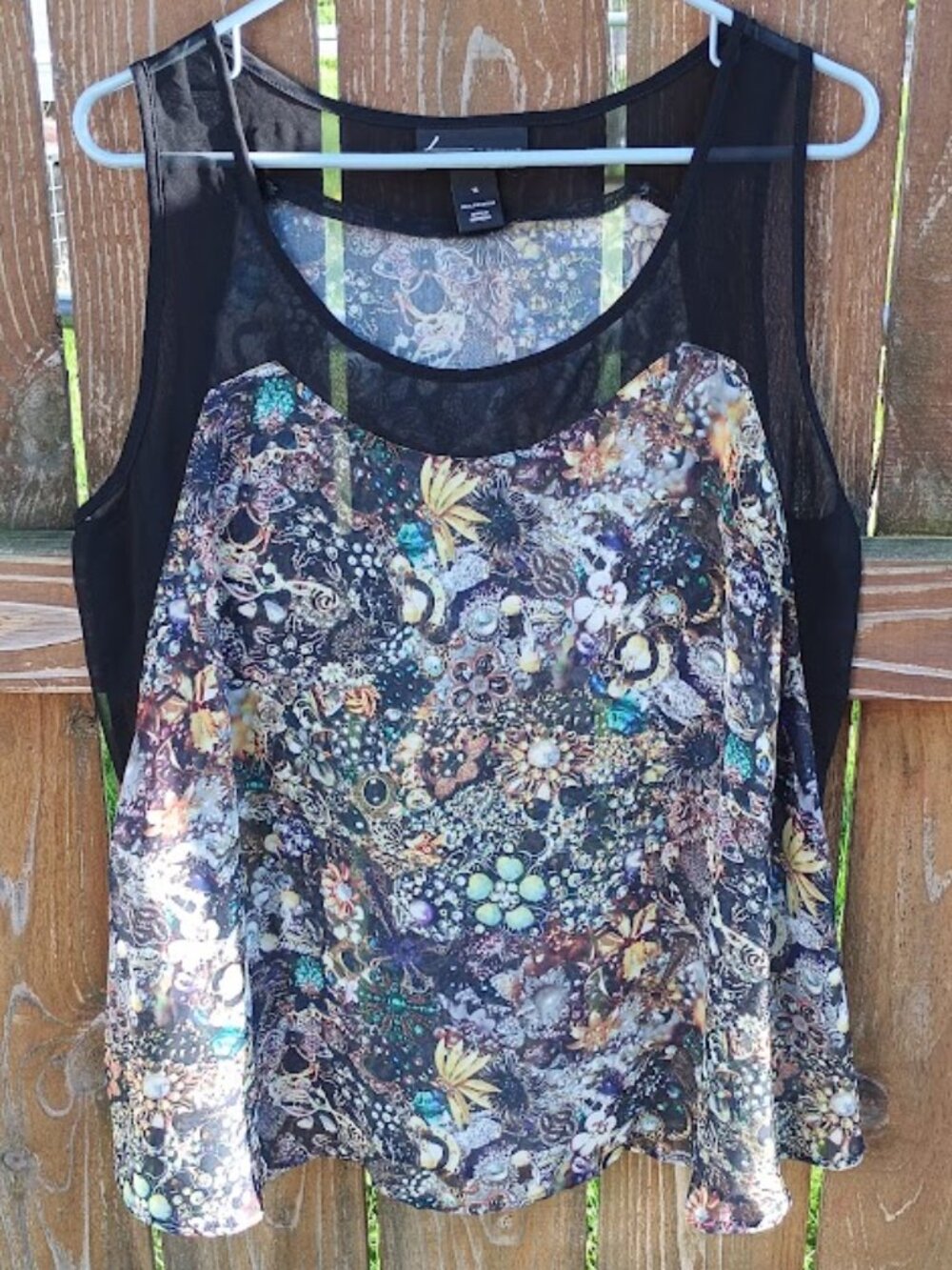 Lane Bryant Sheer Tank Top Sz. 16